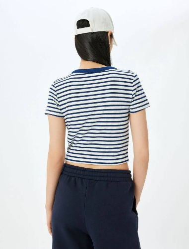 Resim Koton Kadın T-shirt 5SAL10120IK