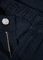 Resim Mavi Erkek Çocuk Kanvas Pantolon M6010030-70491