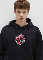 Resim Mavi 1991 Kapüşonlu Erkek Sweat M0S10397-900