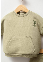 Resim U.S. Polo Assn Bebek Erkek Bebek Sweat Takım USB2585