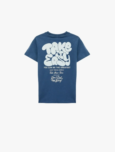 Resim Koton Erkek Çocuk T-shirt 6SKB10406TK