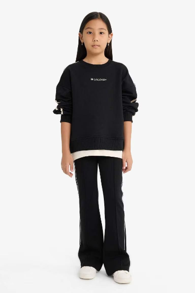 Resim Defacto Kız Çocuk  Sweat F2795A8/BK81