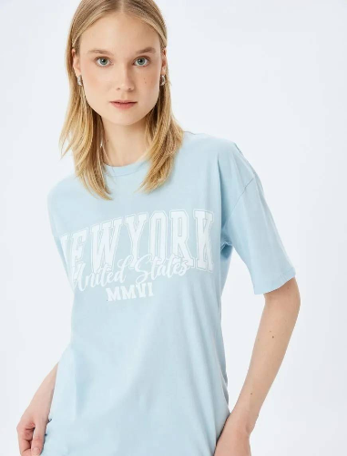 Resim Koton Kadın T-shirt 5SAL10169IK