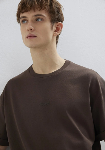 Resim Mavi Erkek T-shirt M0613093-70251