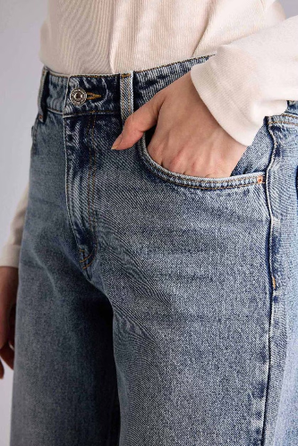 Resim Defacto Kadın Jean Pantolon F9596AX/NM28