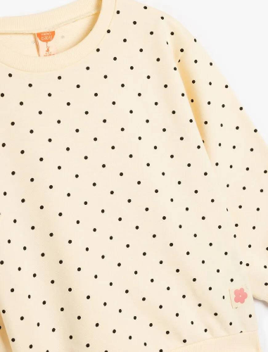 Resim Koton Kız Bebek Sweat 5SMG10057AK