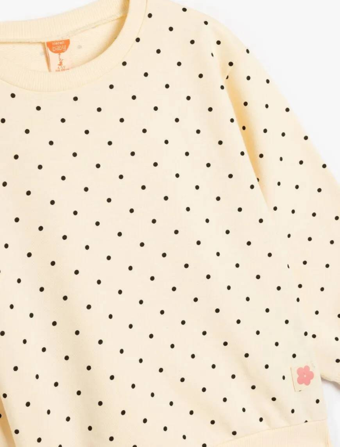 Resim Koton Kız Bebek Sweat 5SMG10057AK