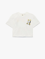 Resim Koton Kız Çocuk T-shirt 6SKG10159AK