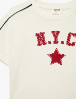 Resim Koton Kız Çocuk T-shirt 6SKG10042AK