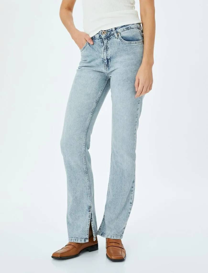 Resim Koton Kadın Jean Pantolon 5SAL40044MD