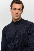 Resim Tr2013700485 Yün Akrilik Yarım Balıkçı Yaka Erkek Kazak