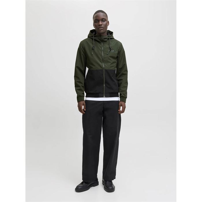Resim Jack & Jones Jjerush Hood Bomber Noos Erkek Mont 12200208