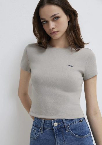 Resim Mavi Kadın T-shirt M1613848-70112