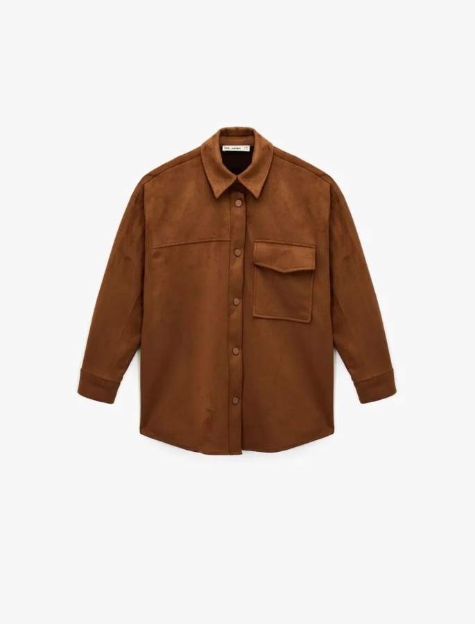 Resim Koton Kadın Gömlek 6WAL60010IW