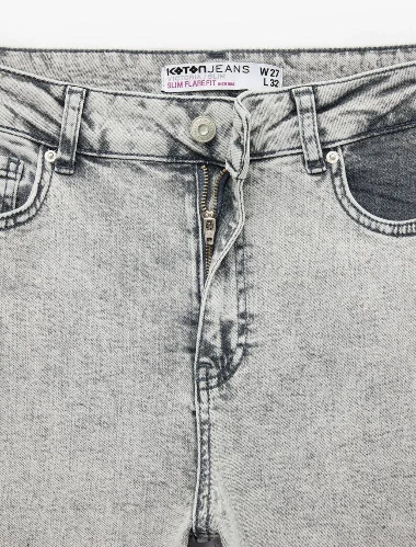 Resim Koton Kadın Jean Pantolon 6WAL40050MD