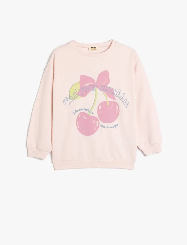 Resim Koton Kız Çocuk Sweat 5SKG10181AK