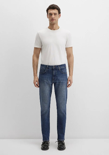 Resim Mavi Milan Authentic Erkek Jean Pantolon M0081090816