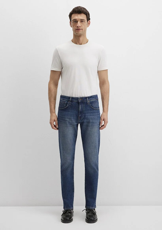 Resim Mavi Milan Authentic Erkek Jean Pantolon M0081090816