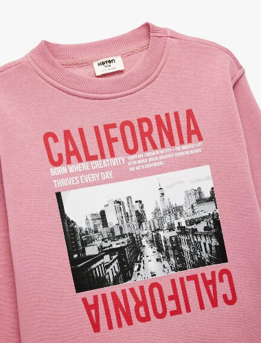 Resim Koton Kız Çocuk Sweat 6WKG10379AK