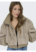 Resim Only Onlwicki Life Fur Rib Jacket Cc Otw Kadın Mont 15349157
