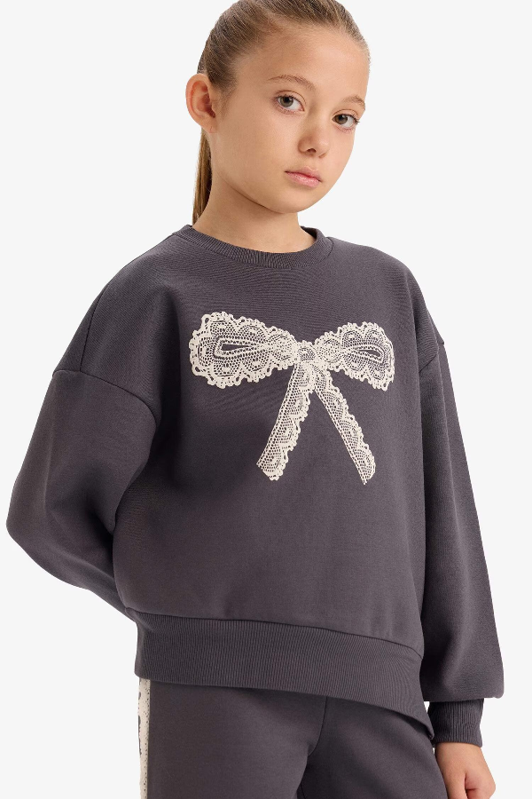 Resim Defacto Kız Çocuk Sweat G6269A8/AR1