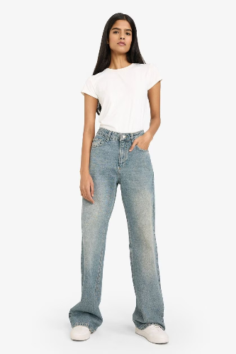 Resim Defacto Kadın Jean Pantolon G8851AX/NM28