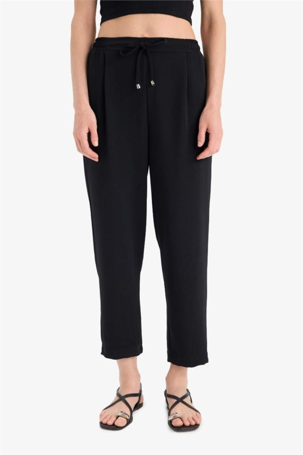 Resim Defacto Kadın Kanvas Pantolon E6676Ax/Bk81