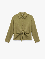 Resim Koton Kadın Gömlek 6SAK60097PW