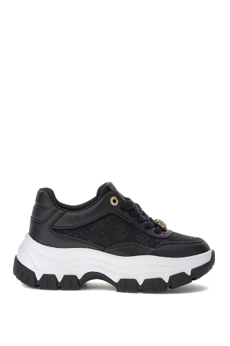 Resim Guess Footwear  Kadın  Günlük Ayakkabı FLFBRTELE12-BLACK Berrett2