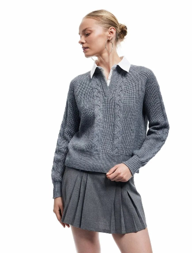 Resim Koton Kadın Kazak 6WAL90016HT