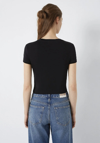 Resim Mavi Kadın T-shirt M1613848-900