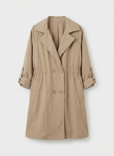 Resim QUZU Kadın Pardesü / Trençkot