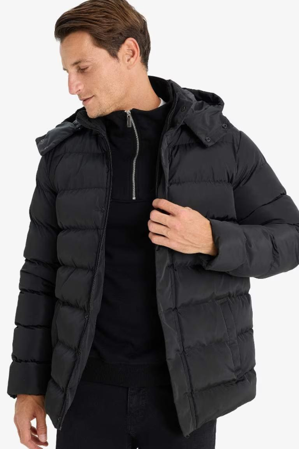 Resim Defacto Erkek  Mont E7286AX/BK27