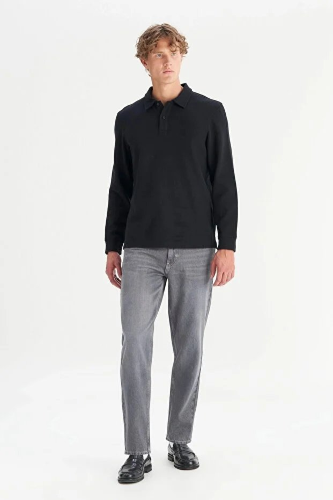 Resim Wrangler Polo Basic U-Kol Selanik Erkek Sweat W2520381001