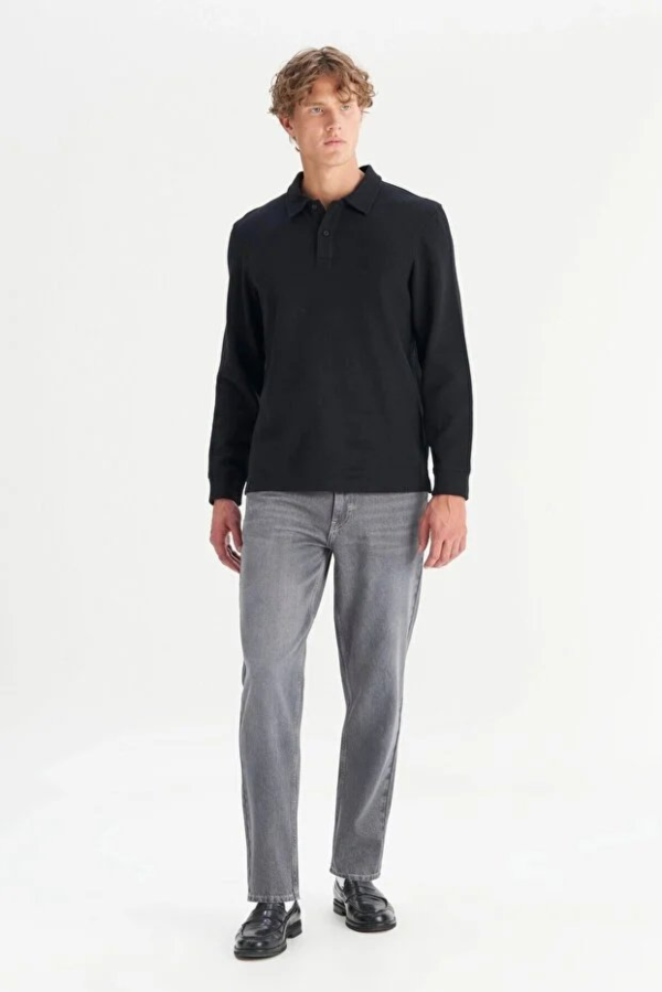 Resim Wrangler Polo Basic U-Kol Selanik Erkek Sweat W2520381001