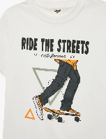 Resim Koton Erkek Çocuk T-shirt 6SKB10086TK
