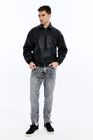 Resim Trender Erkek Deri Mont ve Ceket