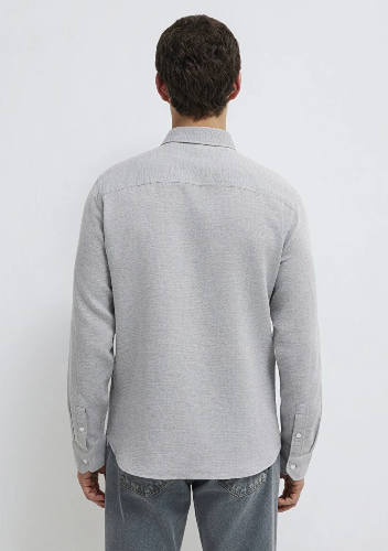 Resim Mavi Erkek Uzun Kol Gömlek M0211913-70074