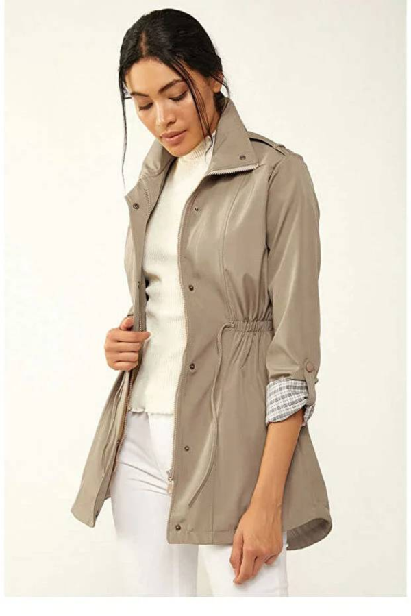 Resim Yenikoza Kadın Pardesü / Trençkot