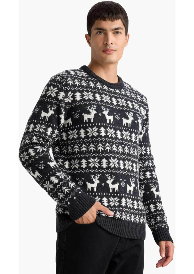 Resim Defacto Erkek Kazak G1047AX/AR198