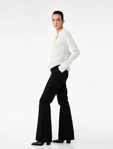 Resim Koton Kadın Jean Pantolon 6Wal40007Mw