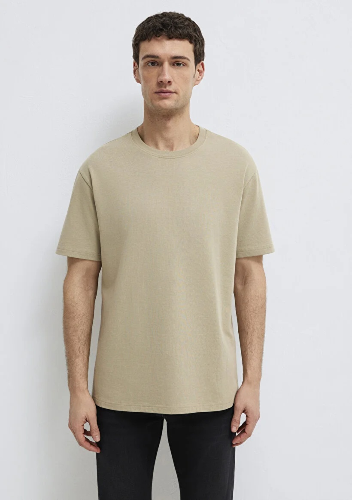 Resim Mavi Erkek T-shirt M0611596-70360