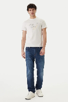 Resim Guess  Erkek  T-shirt M6GI11K2992-G011 Cn Ss Trıangle Hd Multıcolor T