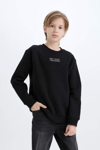 Resim Defacto Erkek Çocuk  Sweat D3035A8/BK81