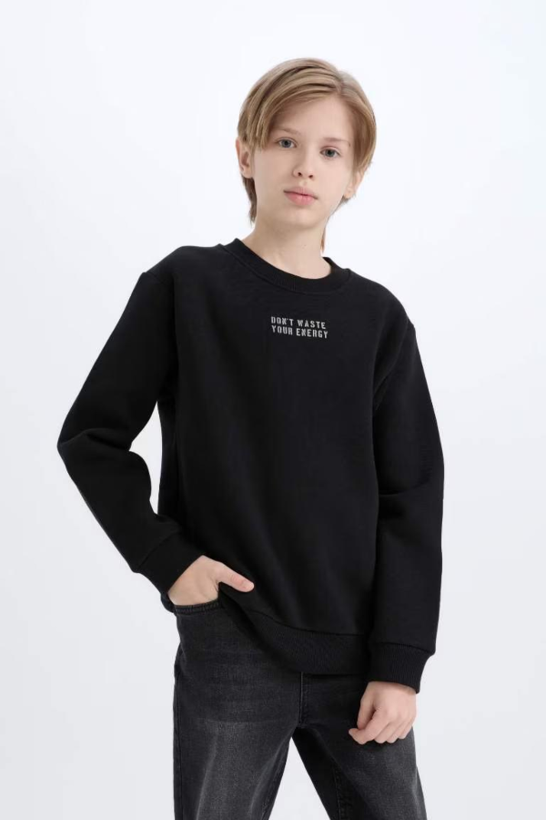 Resim Defacto Erkek Çocuk  Sweat D3035A8/BK81