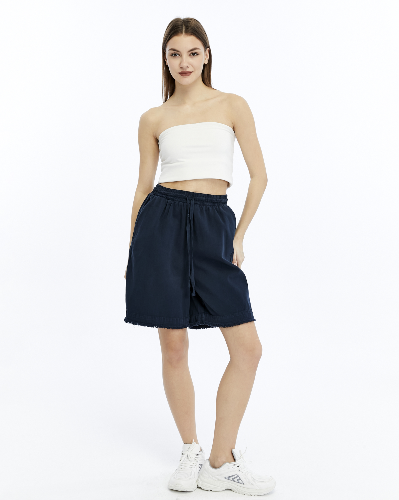 Resim Yenikoza Kadın Kot&Kanvas Şort