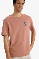 Resim Defacto Erkek T-shirt F9682AX/BR496