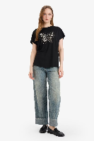 Resim Defacto Kadın T-shirt G2882AX/BK81