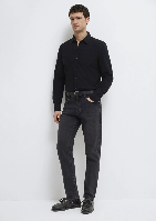 Resim Mavi Erkek Uzun Kol Gömlek M0212062-900