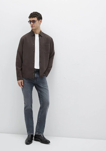 Resim Mavi Marcus Erkek Jean Pantolon M0035189345